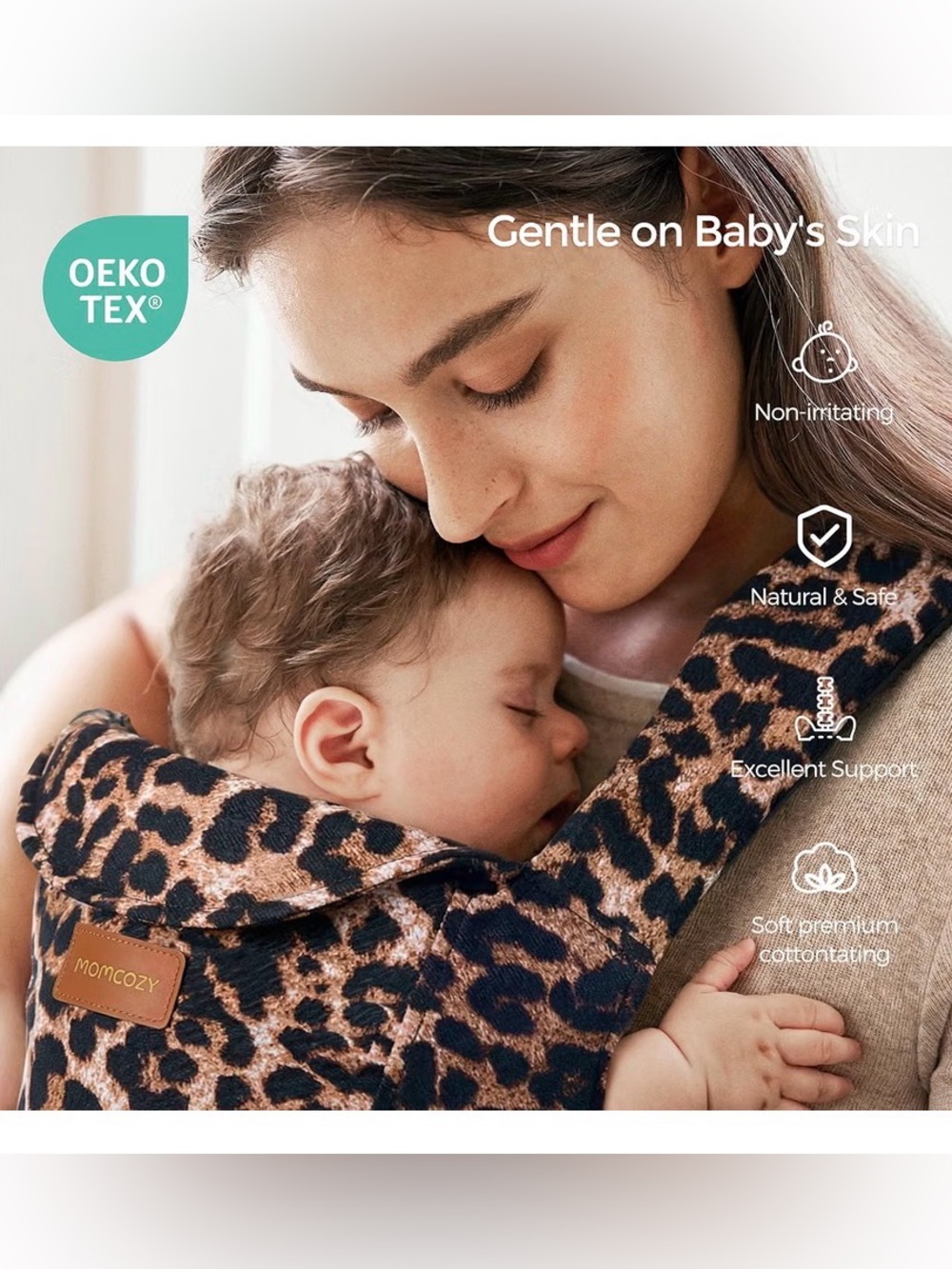 Momcozy Newborn WeeSnug- Lightweight and Cozy Comfort for 7-25 lbs - Picture 4 of 8